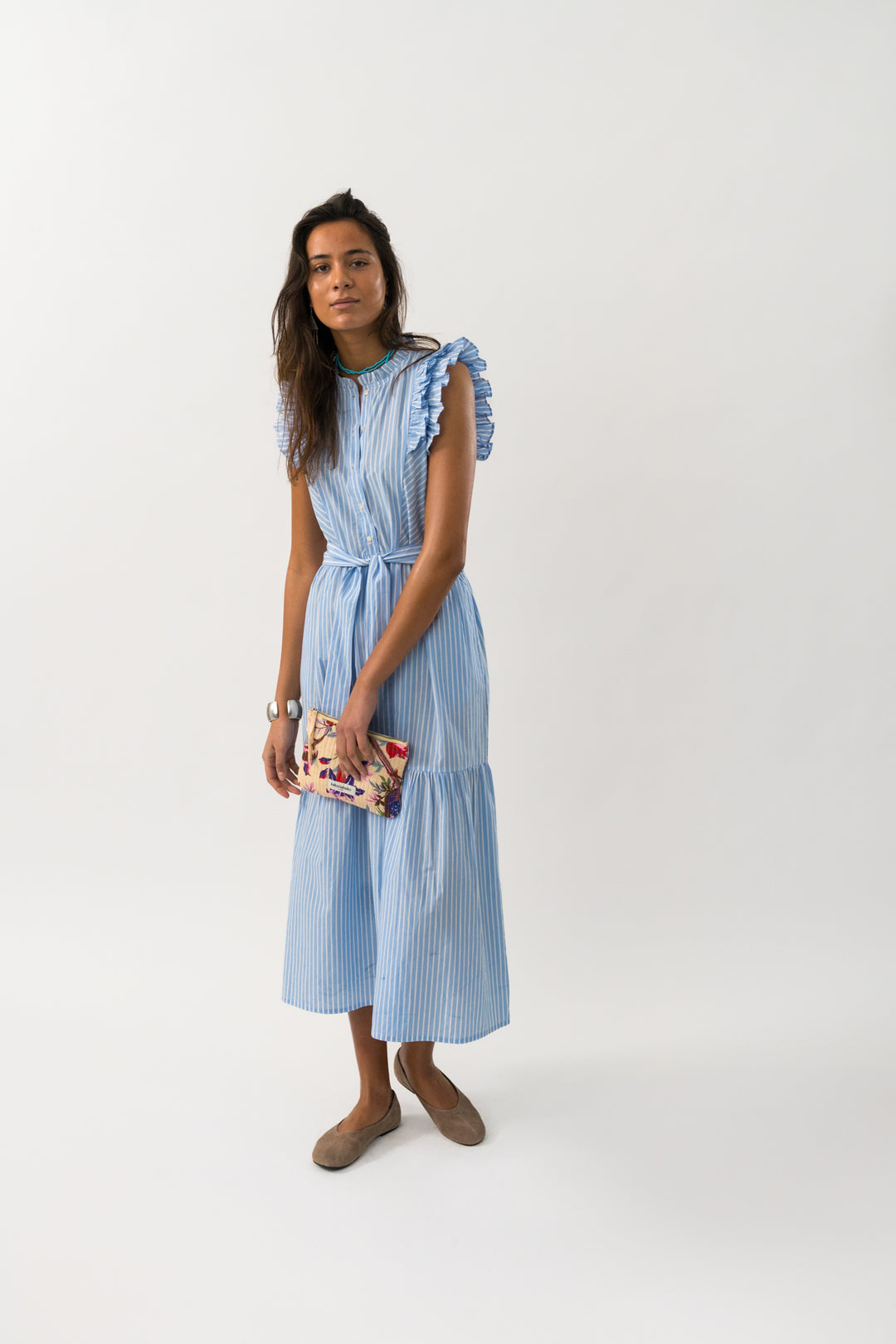 Lollys Laundry | HarrietLL Maxi Dress | Stripe