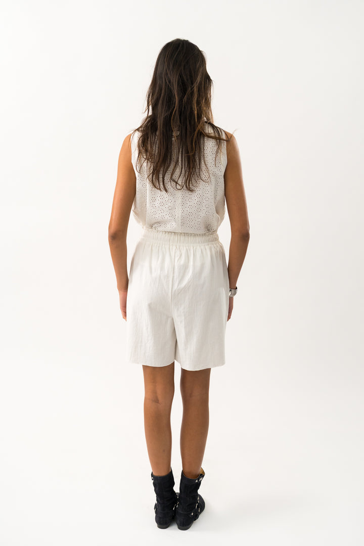 Lollys Laundry | LucyLL Shorts | White