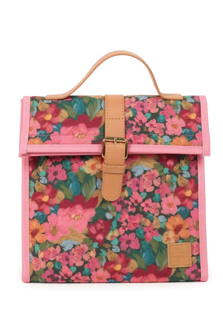 The Somewhere Co | Amongst the Flowers Lunch Satchel