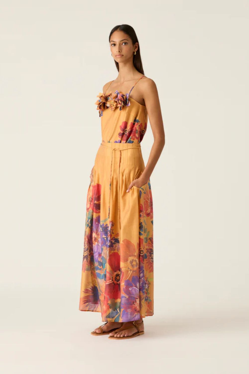 Mos the Label | Grace Maxi Skirt | Grace Print