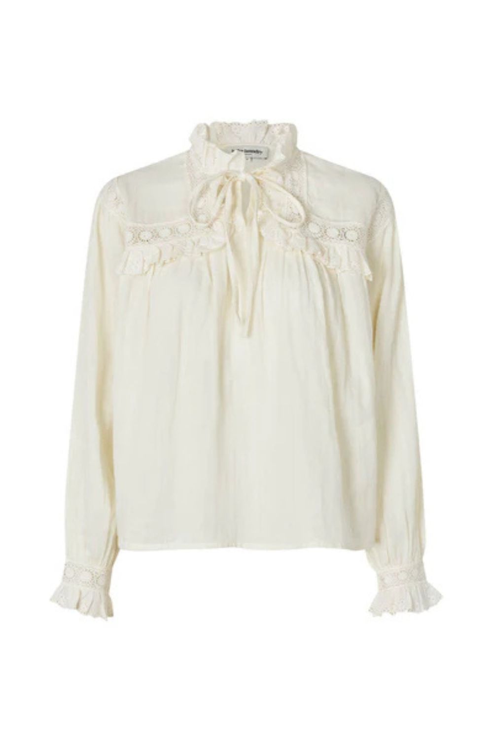 Lollys Laundry | GemmaLL Shirt LS | Creme - Dutch Hideout