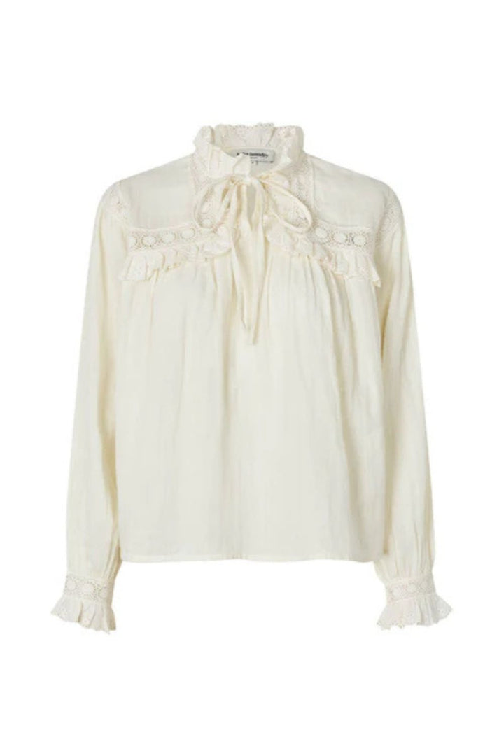 Lollys Laundry | GemmaLL Shirt LS | Creme - Dutch Hideout