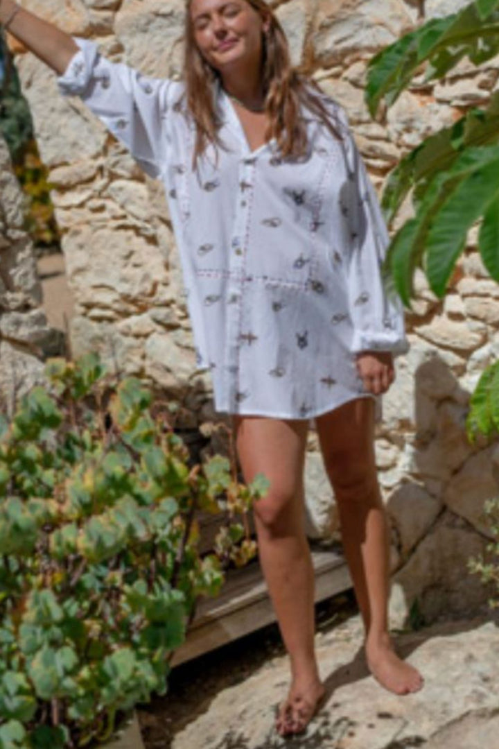 Mandalay Designs | Knots Oversized Shirt