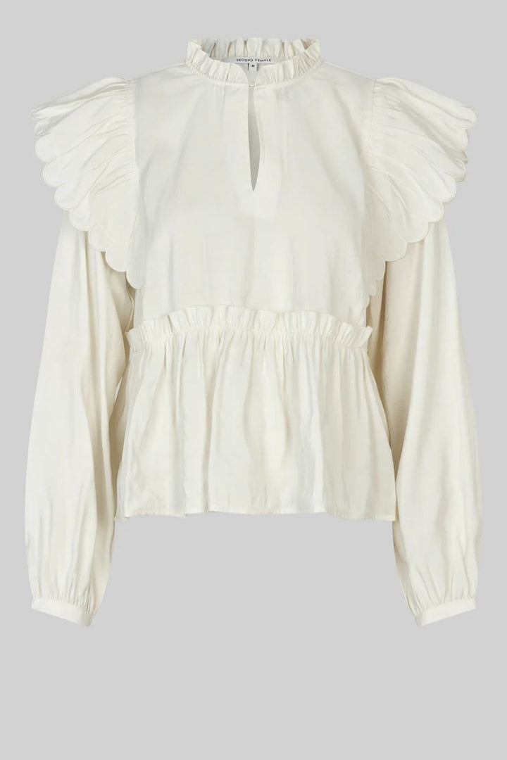 Second Female | Terra Frill Detail Blouse | Tofu