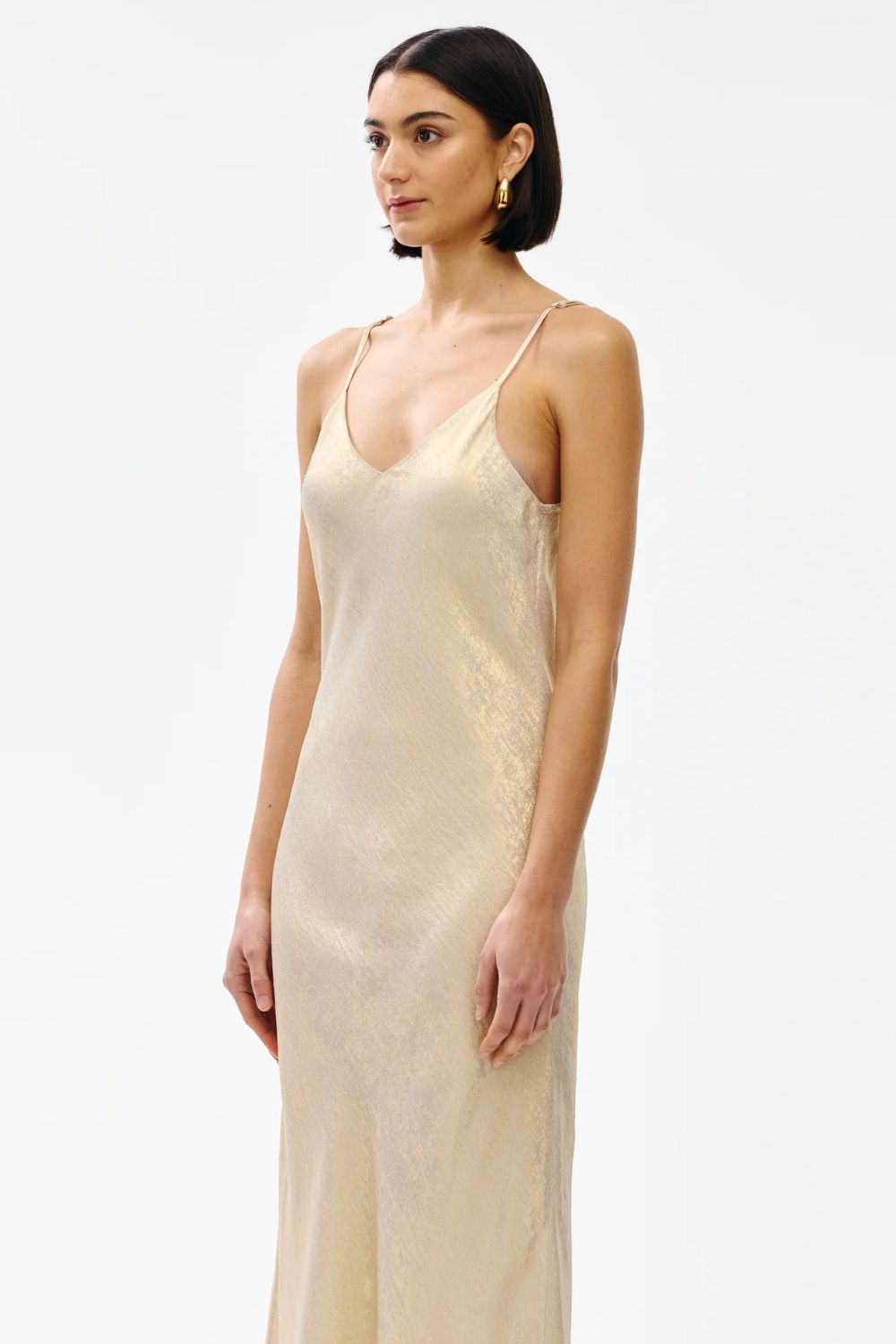 Kinney | Rou Slip | Gold Lustre