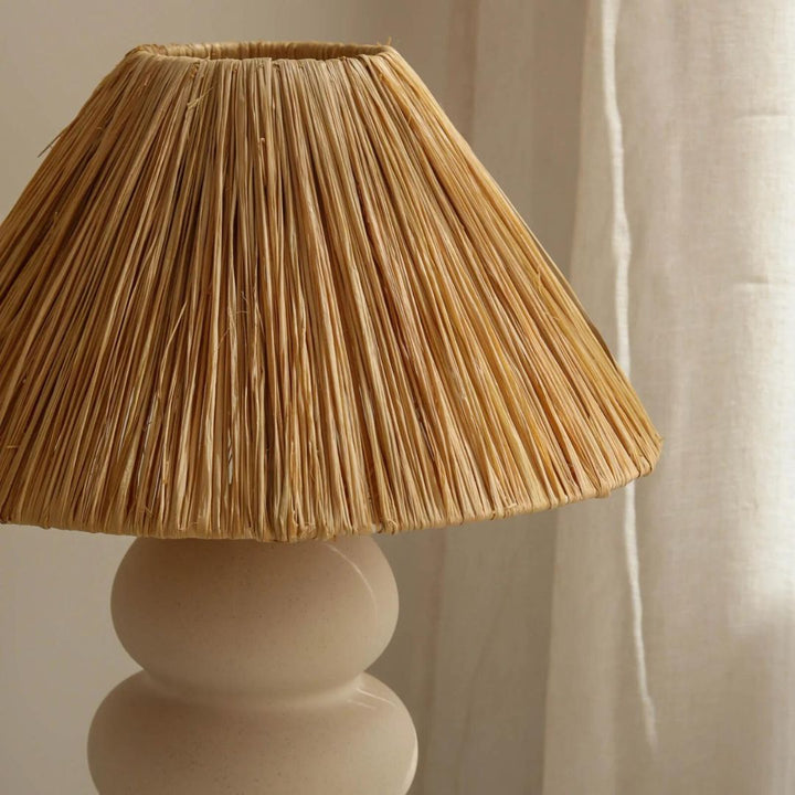 Paola & Joy | Sofia Raffia Table Lamp