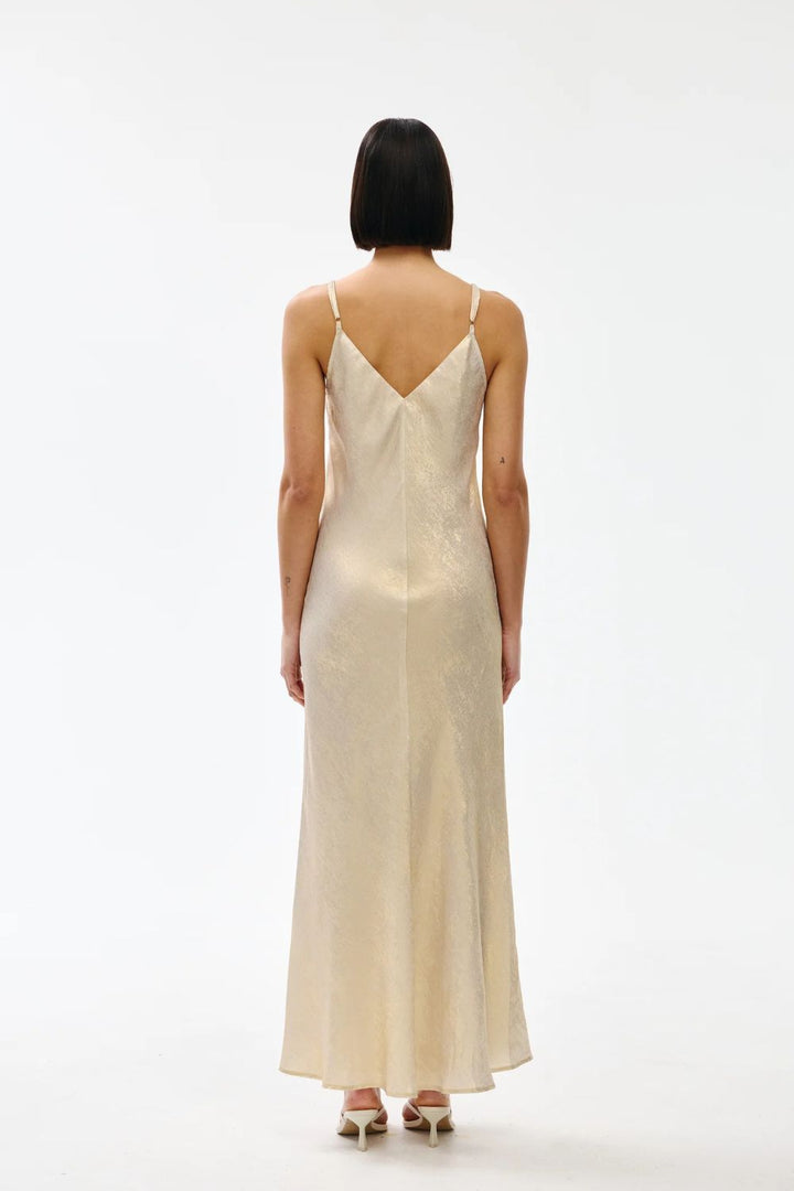Kinney | Rou Slip | Gold Lustre