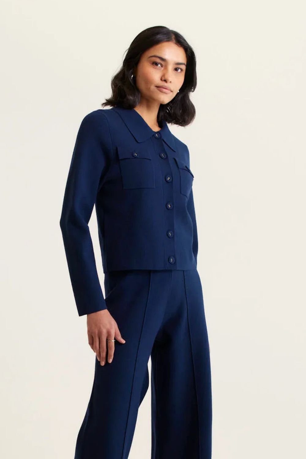 Alessandra | Carter Jacket | Navy