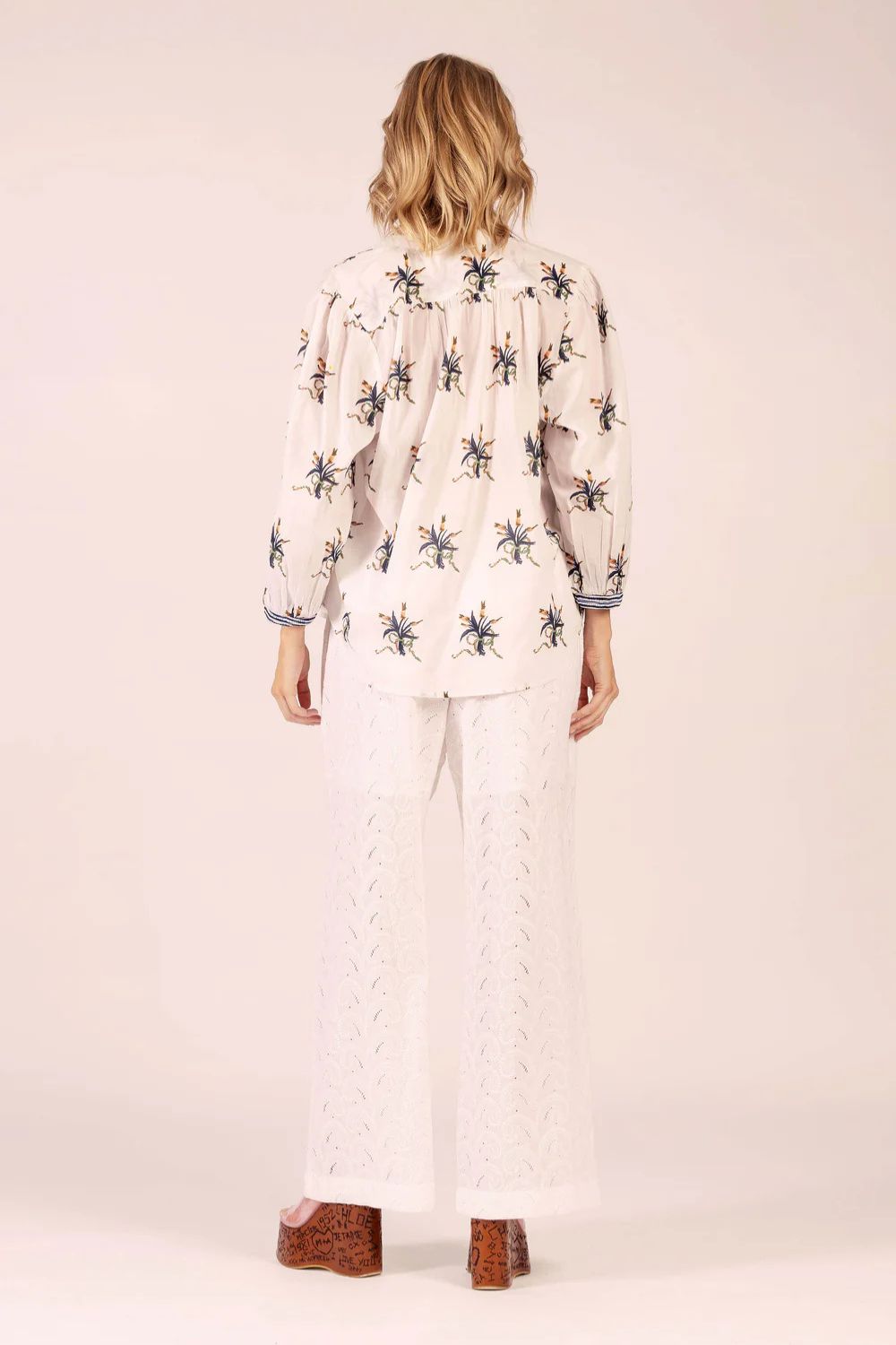 LOLA | Jane Spray Cotton Shirt | Spray