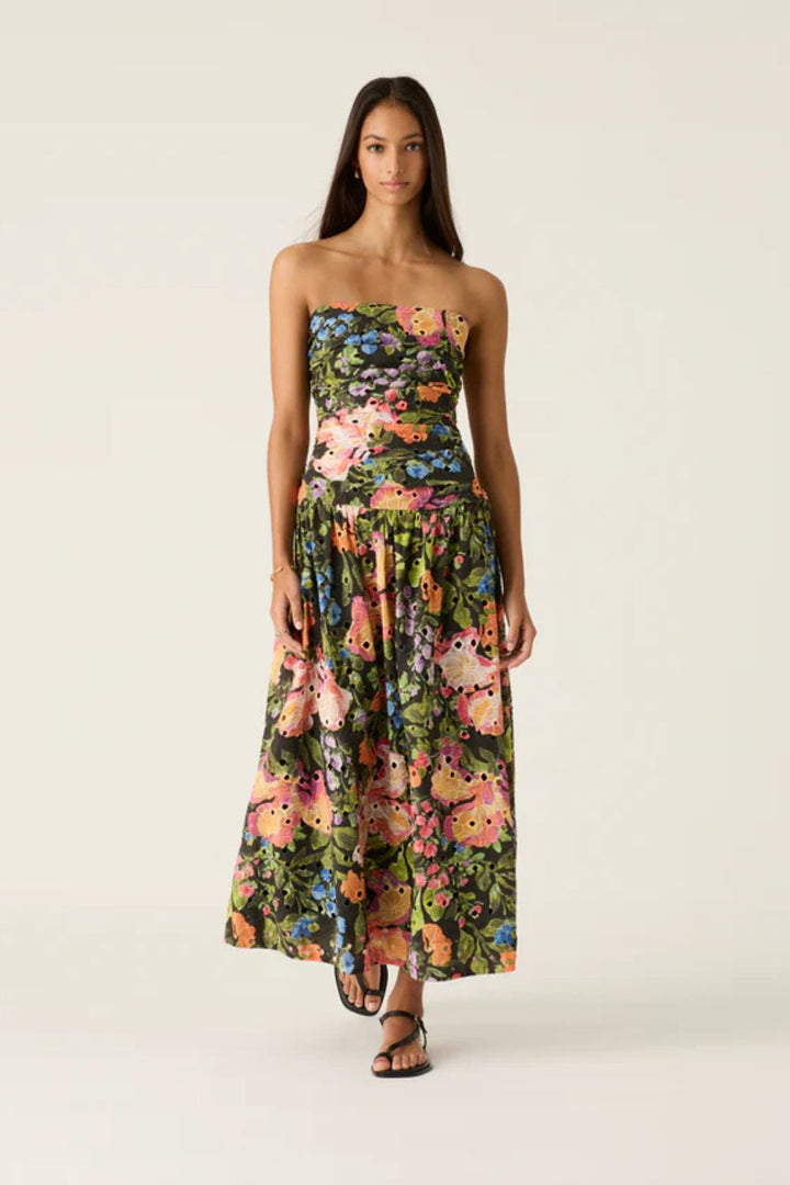 Mos the Label | Harper Strapless Dress | Harper Print