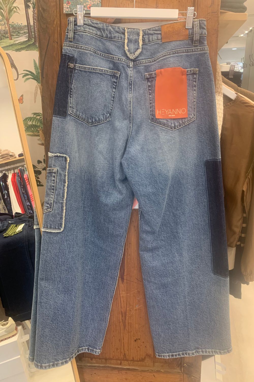 Mos Mosh | Pure Deconstructed Jeans | Light Blue