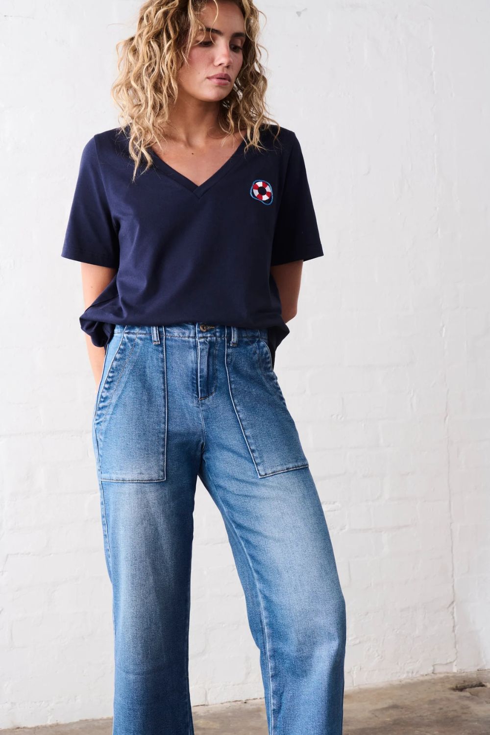 Kireina | Celeste Pant | Dakota Wash