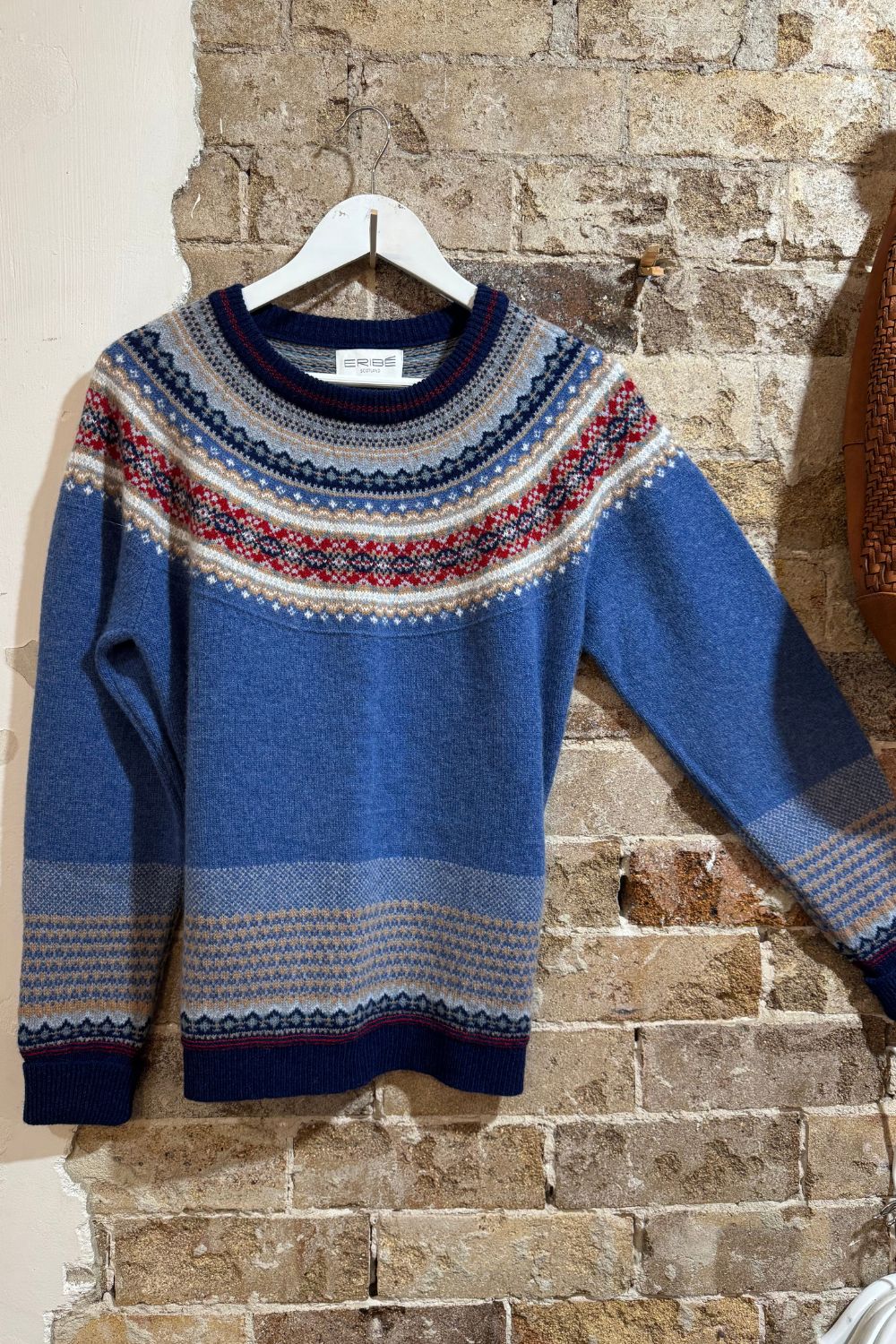 Eribe Knitwear | Alpine Sweater | Blue Morning