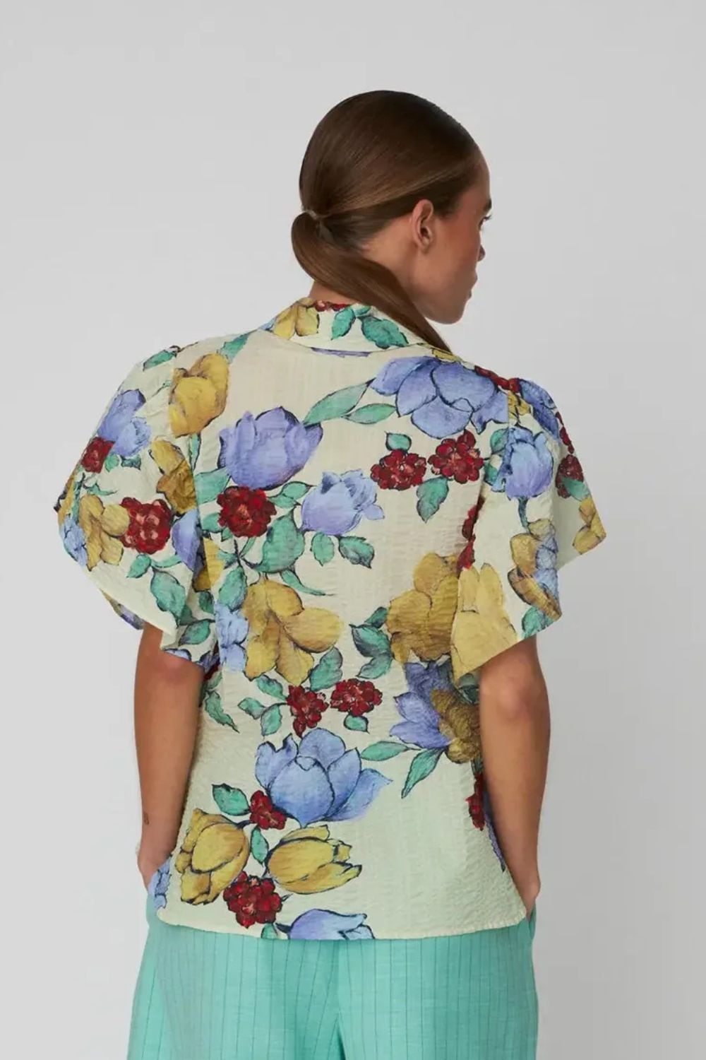 Stella Nova | Flowered Cotton Top | Wild Flowers