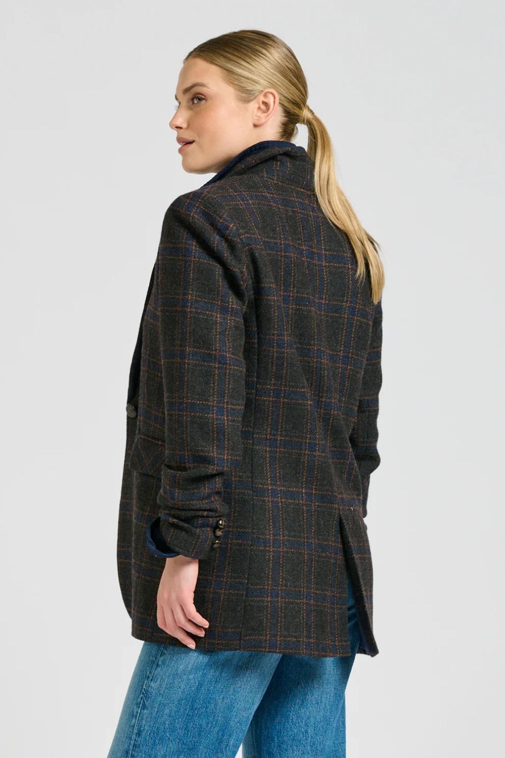 Shirty | The Iris Blazer | Perfect Plaid - Dutch Hideout