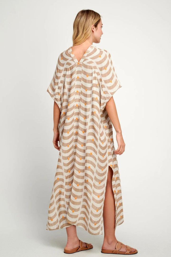 Pearl & Caviar | Zakar Maxi Dress | Taupe