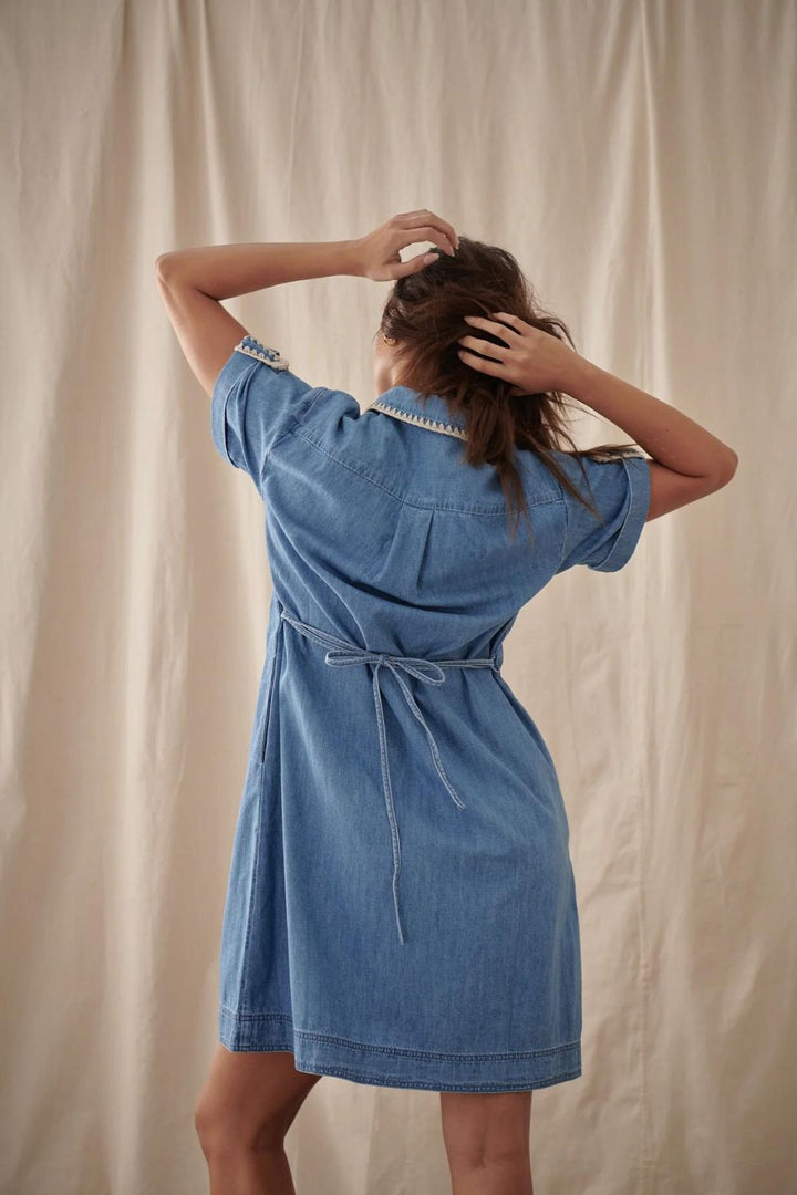 Kireina | Simone Dress | 70s Blue