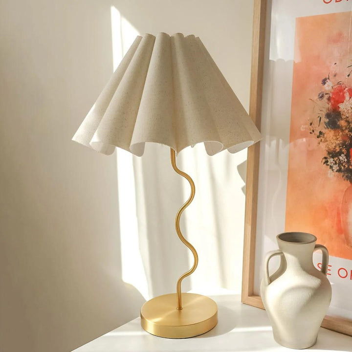 Paola & Joy | Cora Table Lamp | Neutral / Gold