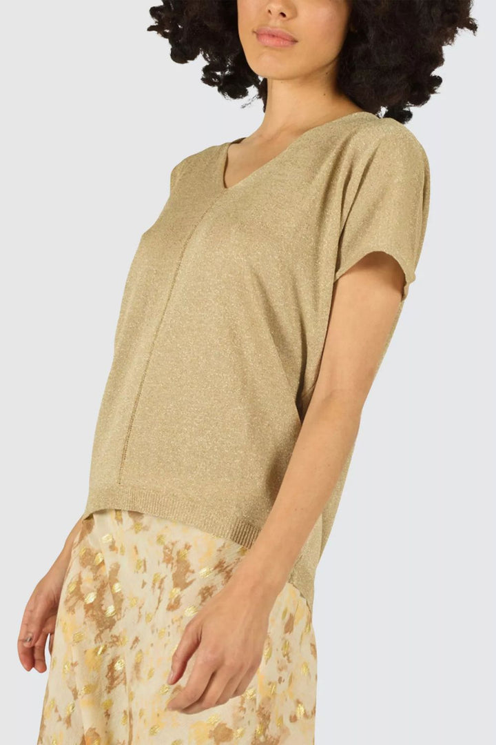 Traffic People | Carrie Summer Madness Top | Gold