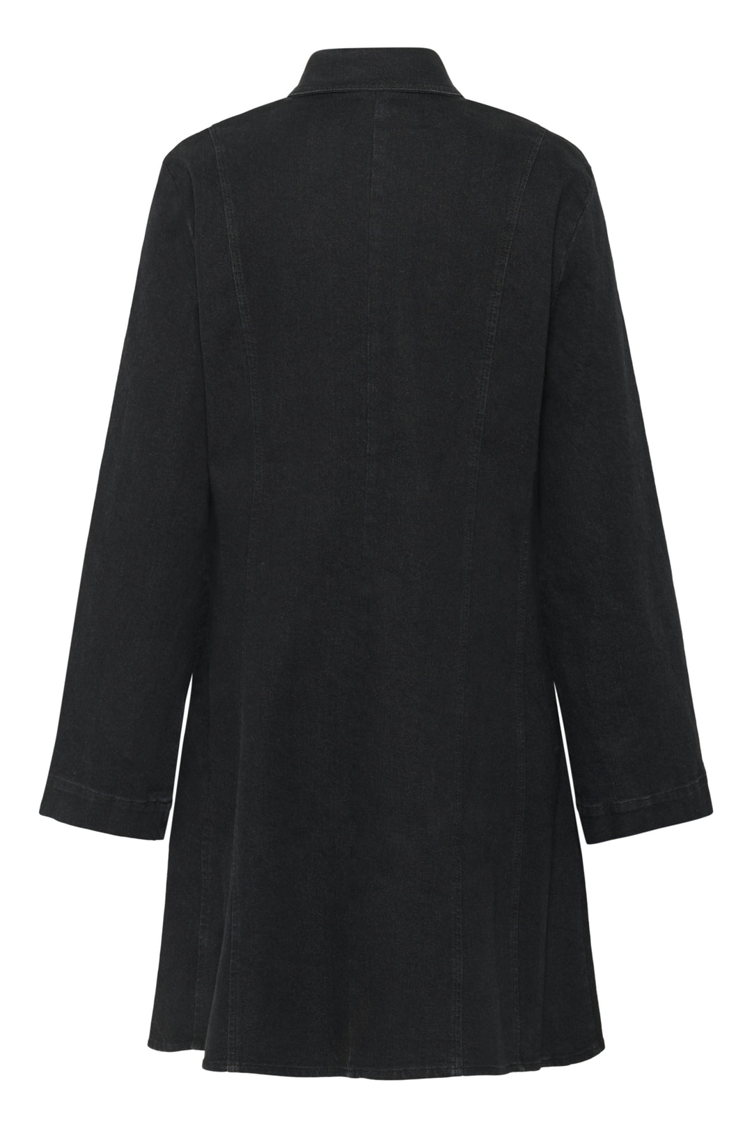 Soaked in Luxury | Rhea Denim Dress | Black Washed Denim - Dutch Hideout