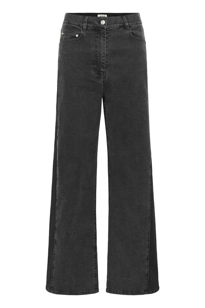 Soaked in Luxury | Rhea Jeans | Black Washed Denim - Dutch Hideout