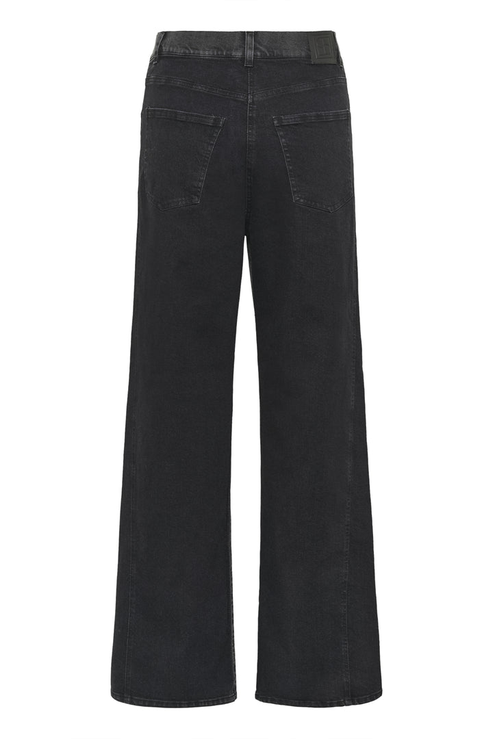 Soaked in Luxury | Rhea Jeans | Black Washed Denim - Dutch Hideout