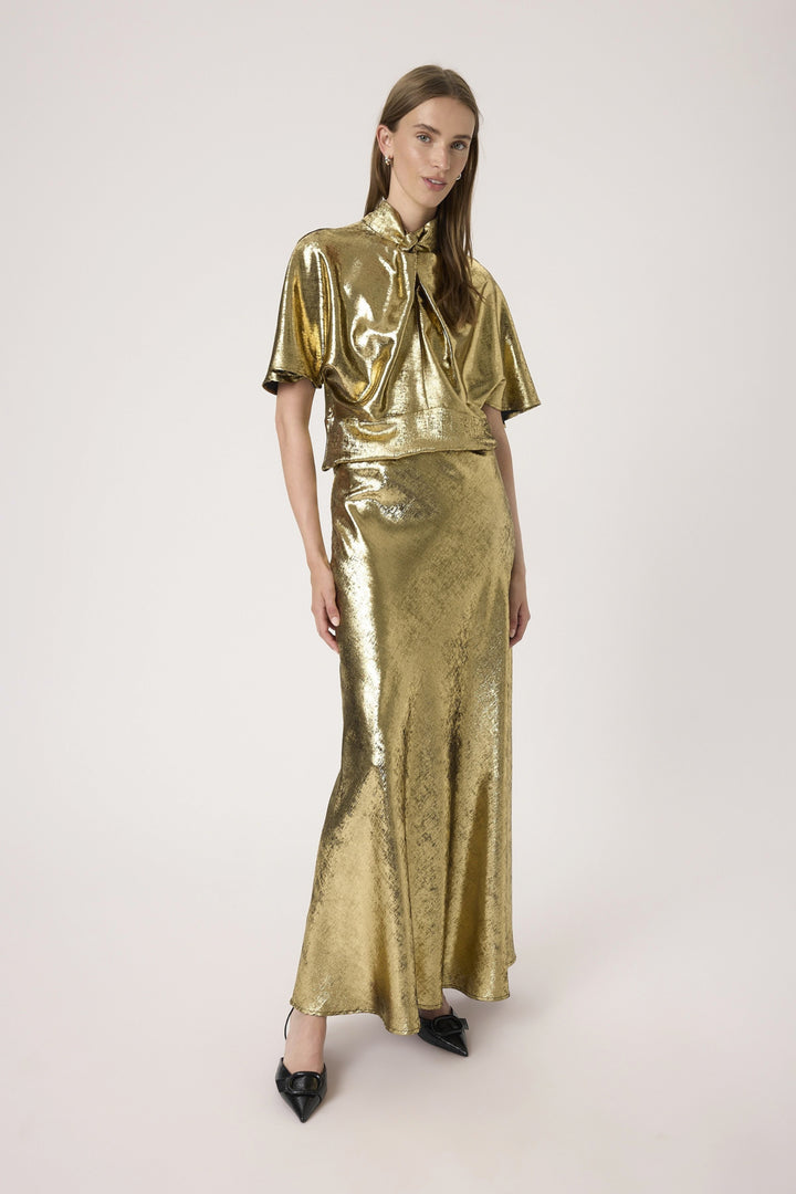 Soaked in Luxury | Mirmir Anna Skirt | Golden Surface - Dutch Hideout