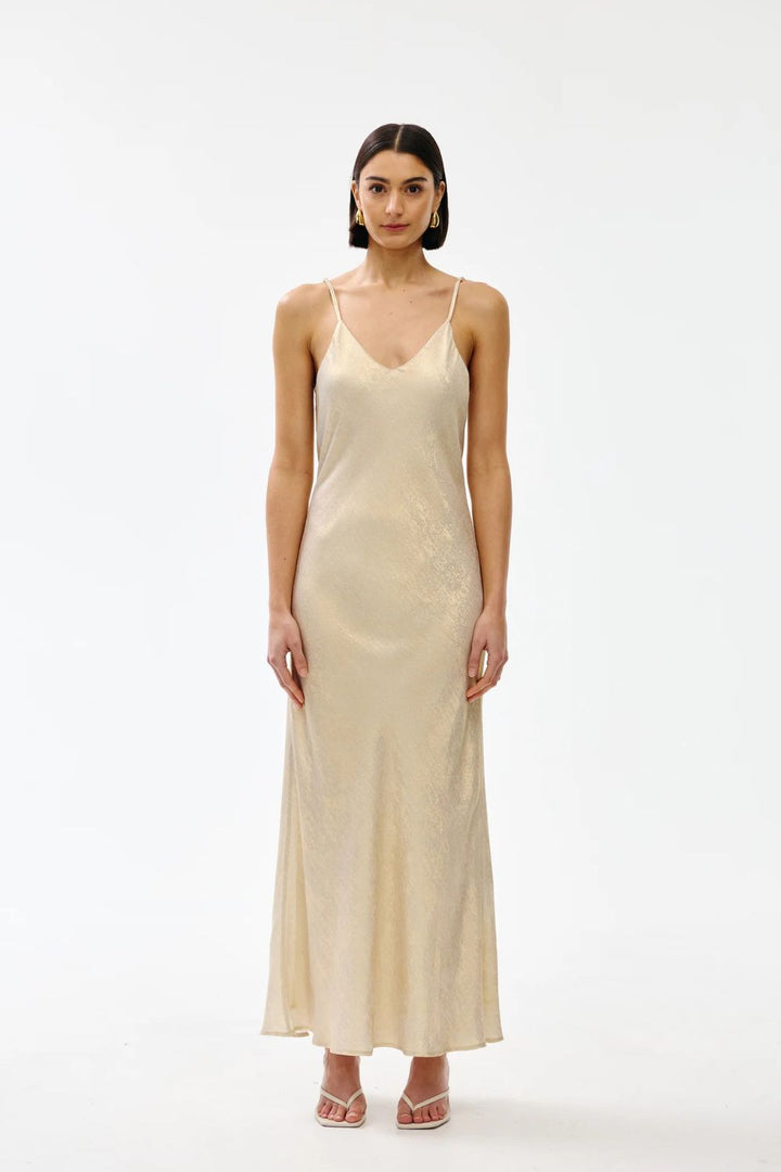 Kinney | Rou Slip | Gold Lustre
