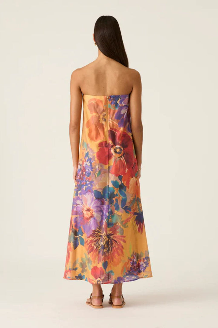 Mos the Label | Grace Strapless Dress | Grace Print