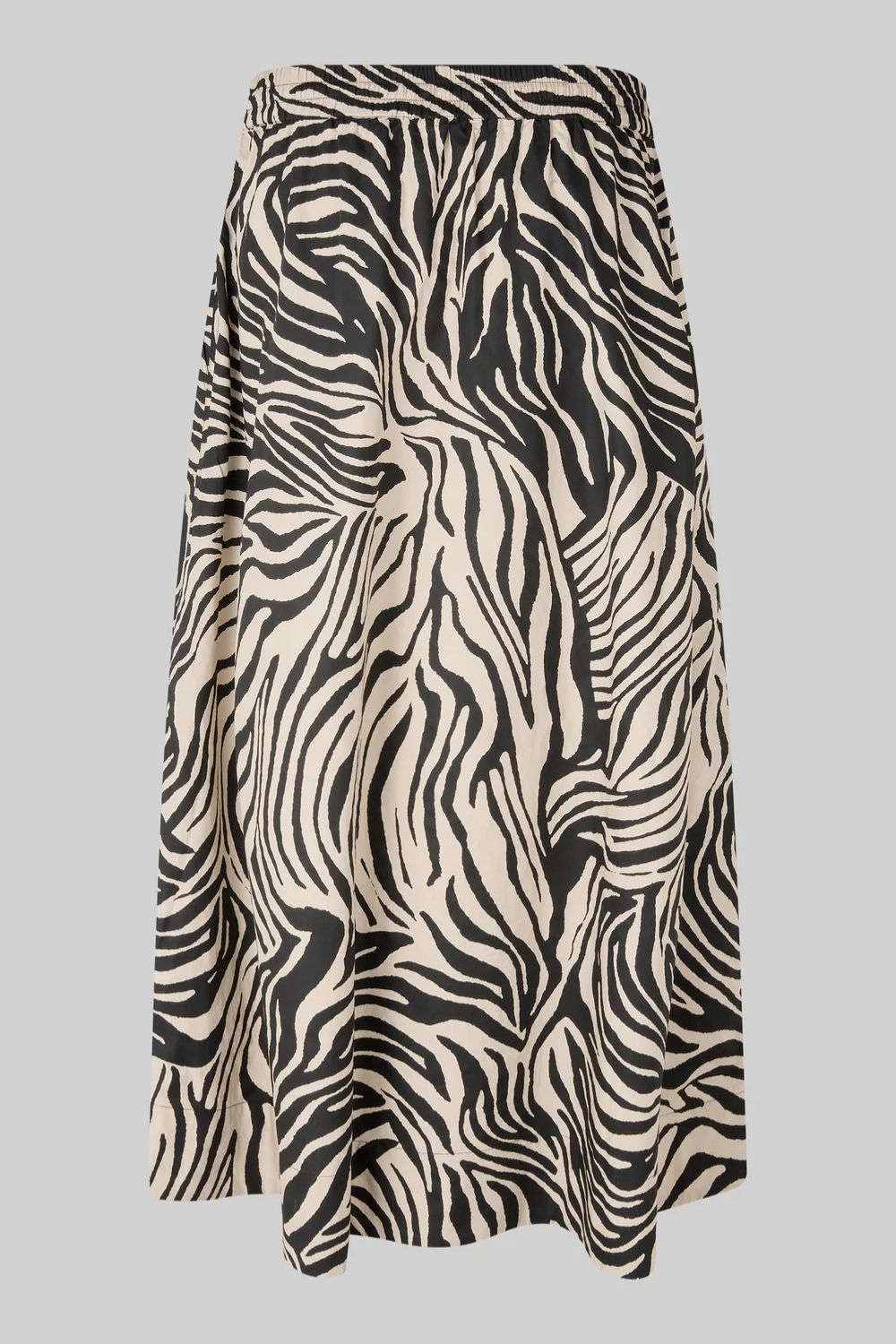 Second Female | Pranii Animal Print Skirt | Black