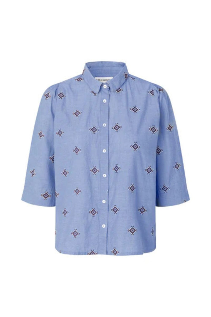 Lollys Laundry | BonoLL Shirt LS | Light Blue - Dutch Hideout