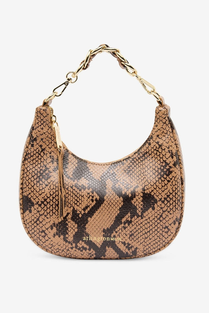 Arlington Milne | Estella Bag | Caramel Python