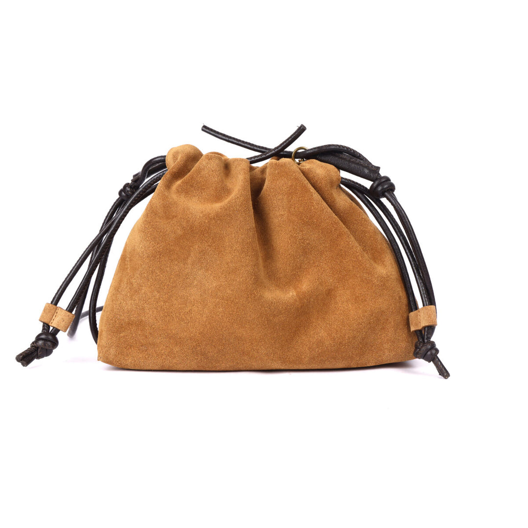 RUGGED HIDE I GRACIE BAG I DARK CARAMEL