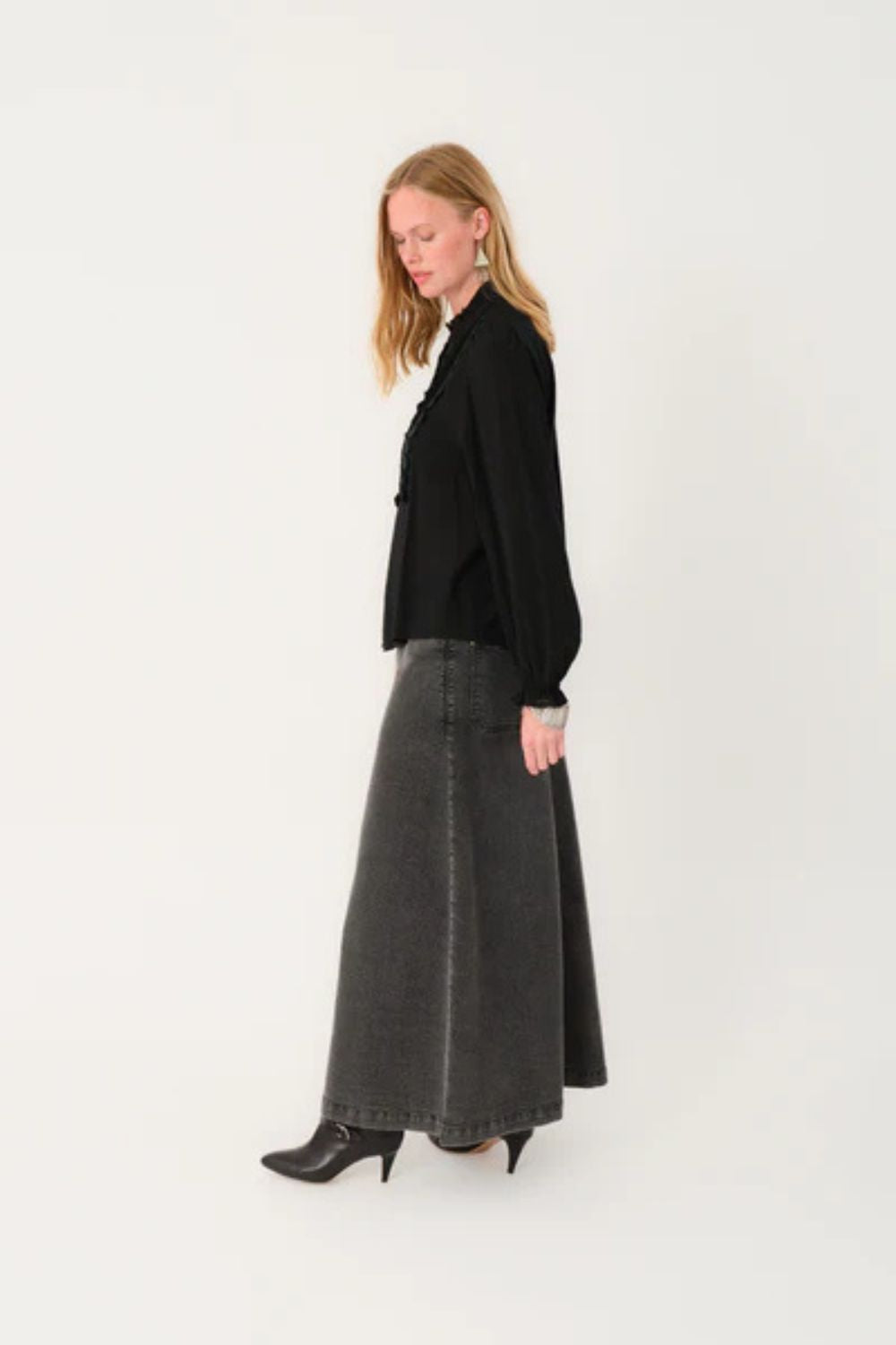 Lollys Laundry | ArieLL Shirt LS | Black