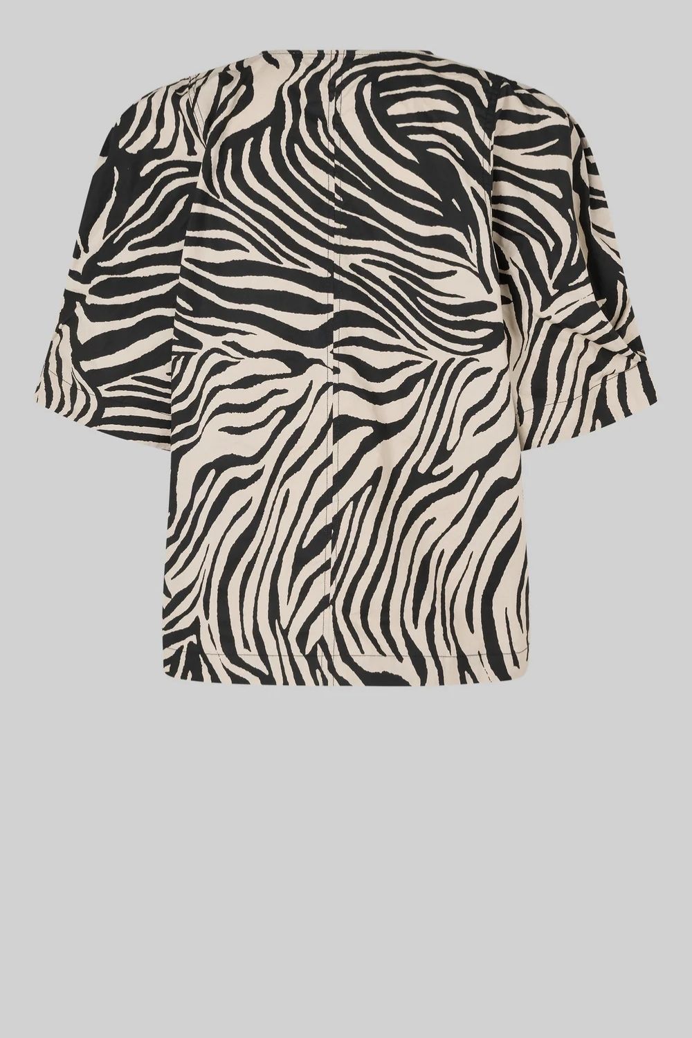 Second Female | Pranni Animal Print Blouse | Black