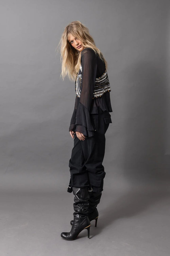 Joey the Label | Amour Cargo Pant | Black