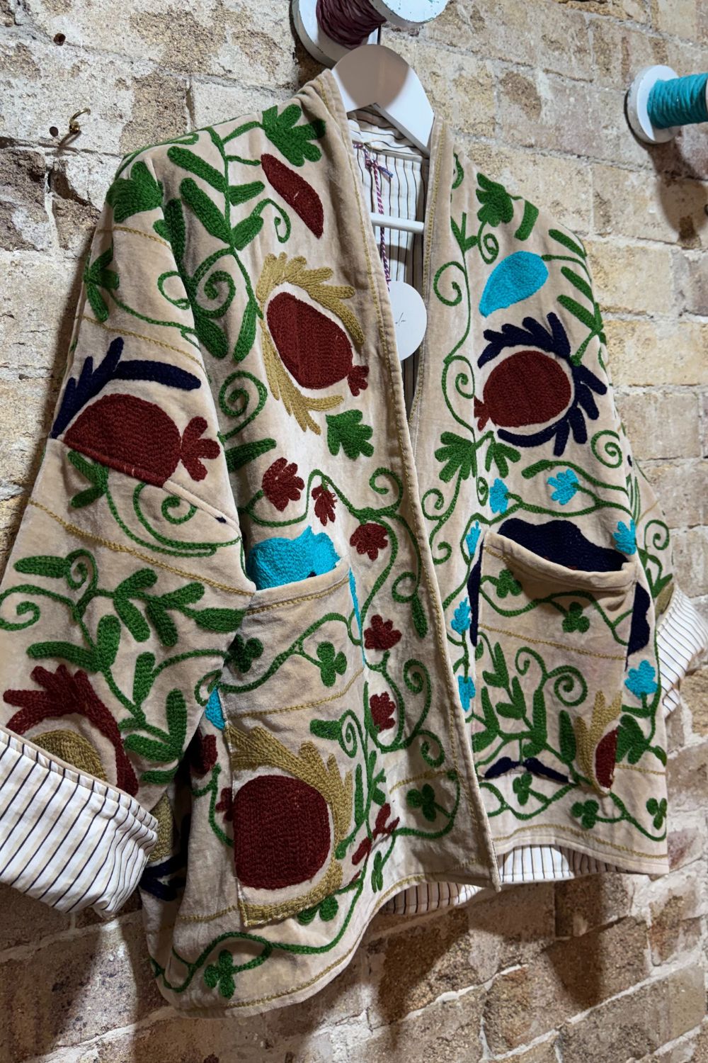 Mon Milou | Embroidered Velvet Jacket | Ziya