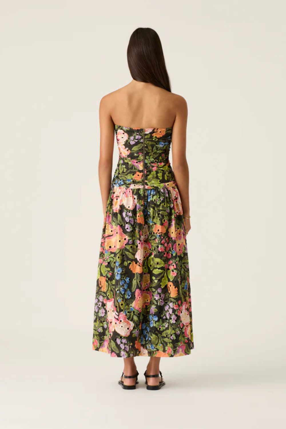 Mos the Label | Harper Strapless Dress | Harper Print