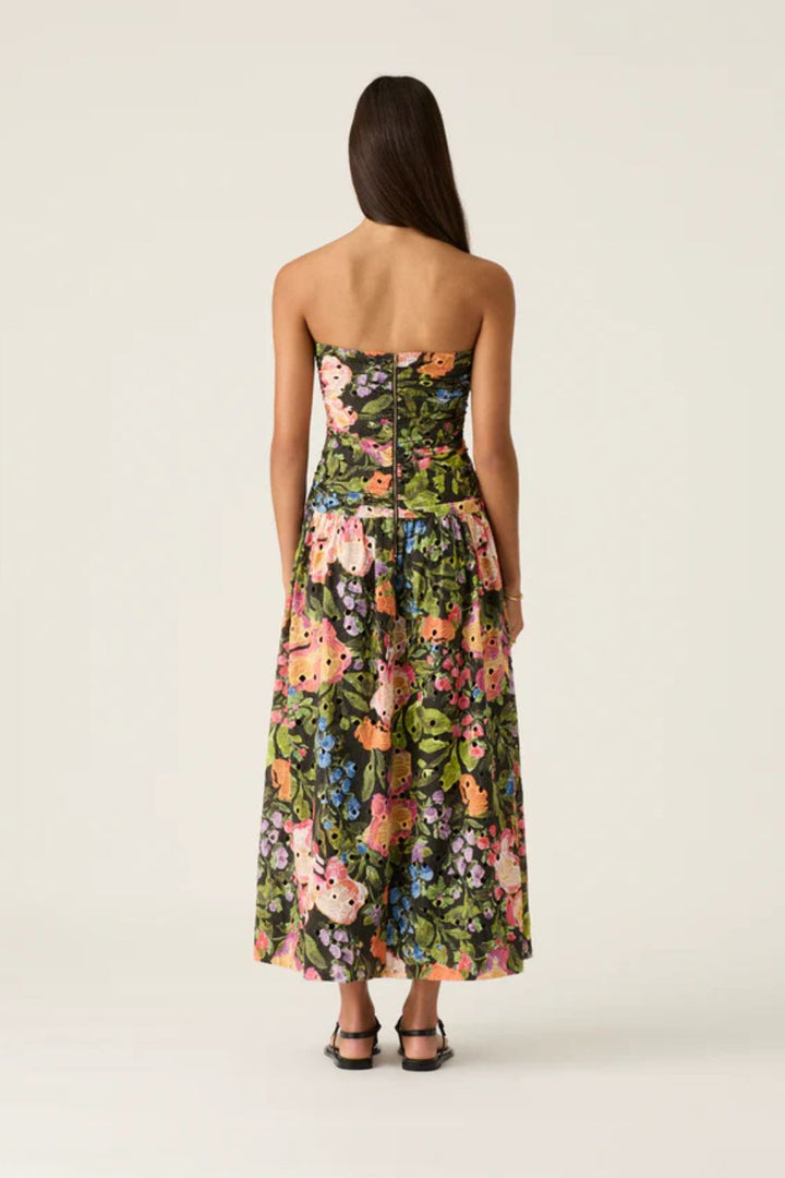 Mos the Label | Harper Strapless Dress | Harper Print