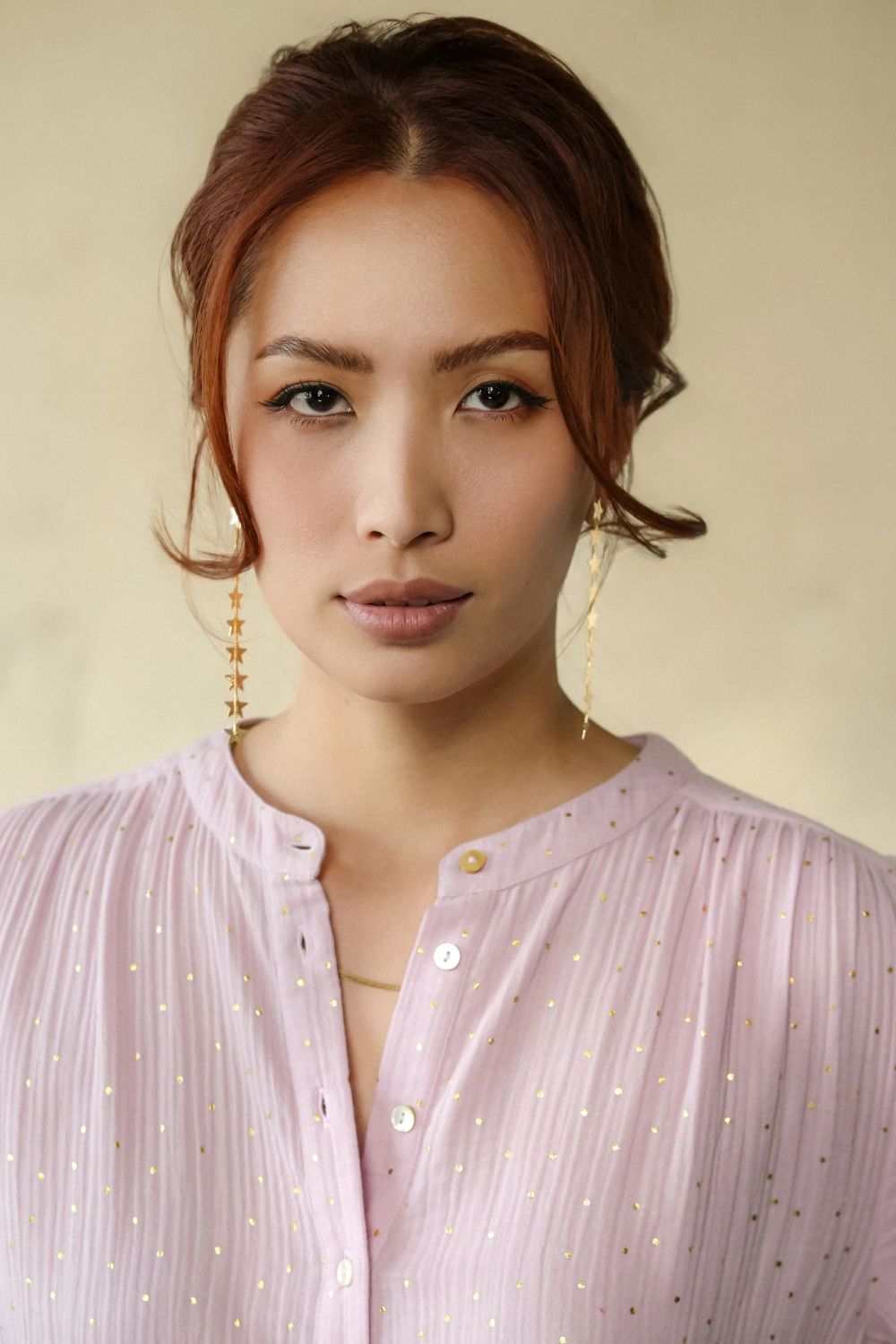 Marie Louise De Monterey | Ines Gold Dots | Rose - Dutch Hideout