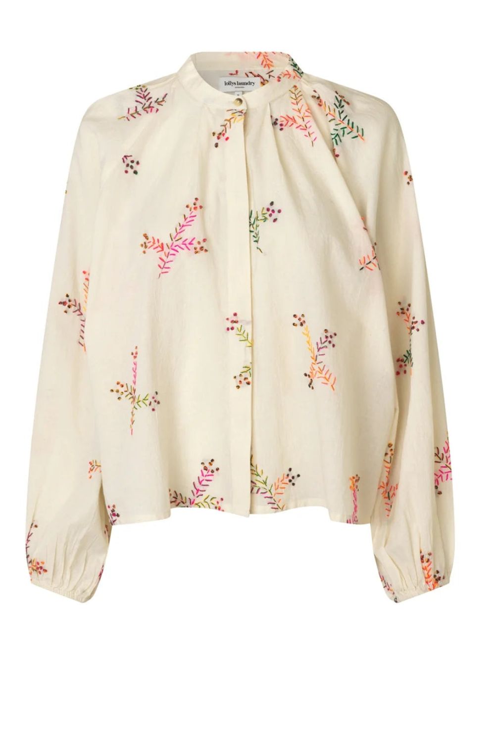 Lollys Laundry | HaileyLL Shirt LS | Creme - Dutch Hideout