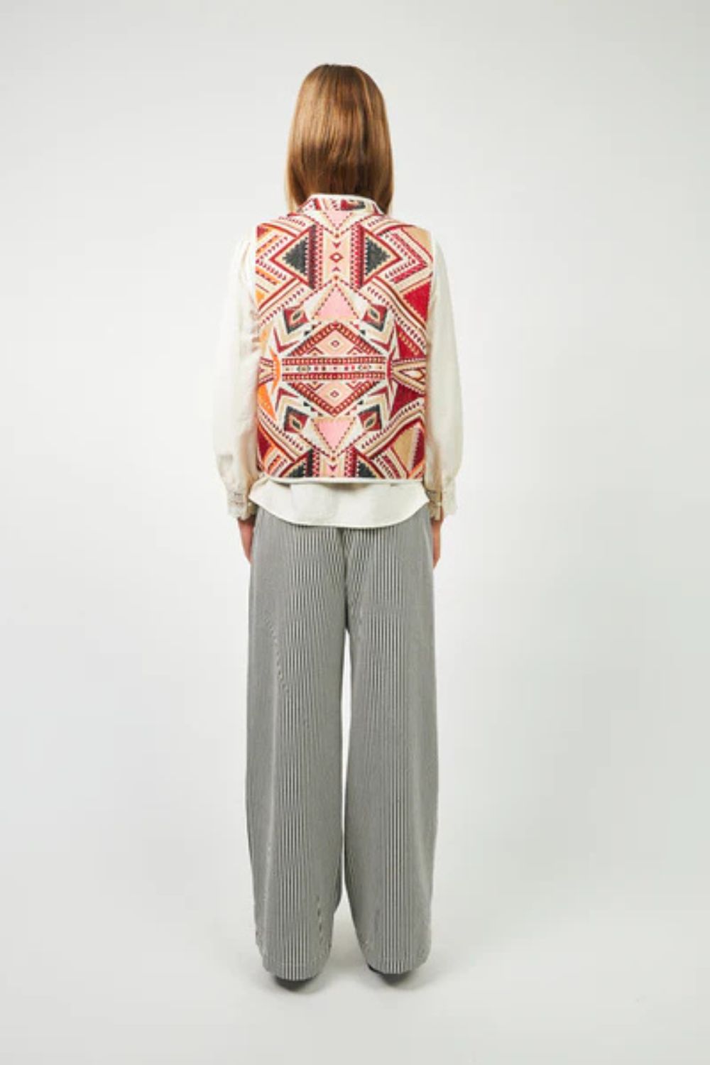 Lollys Laundry | CairoLL Vest SL | Red - Dutch Hideout