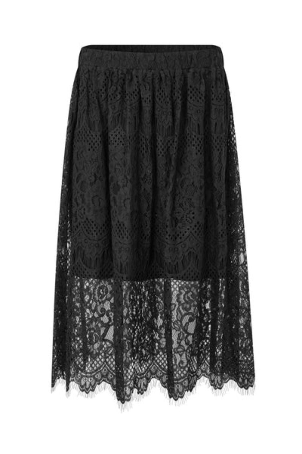 Lollys Laundry | EverLL Short Skirt | Black - Dutch Hideout