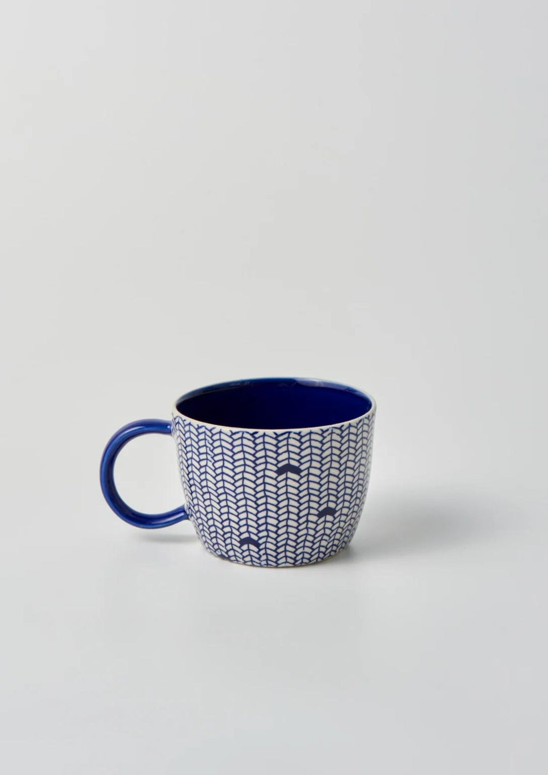 Jones & Co | Blue Weave Mug