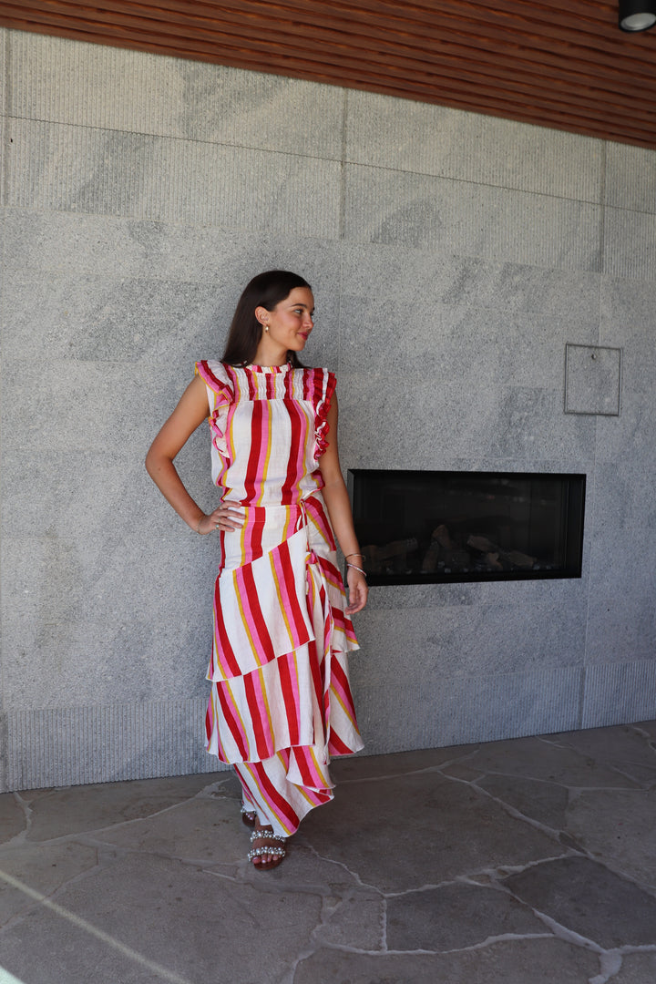 Luoni | Willow Top | Candy Stripe
