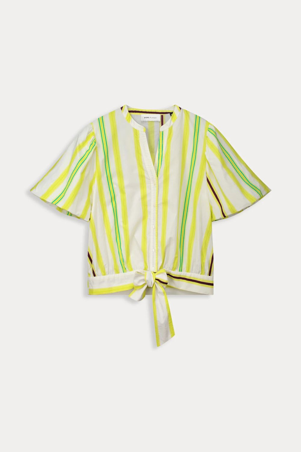 Pom Amsterdam | Blouse | Striped Lemon