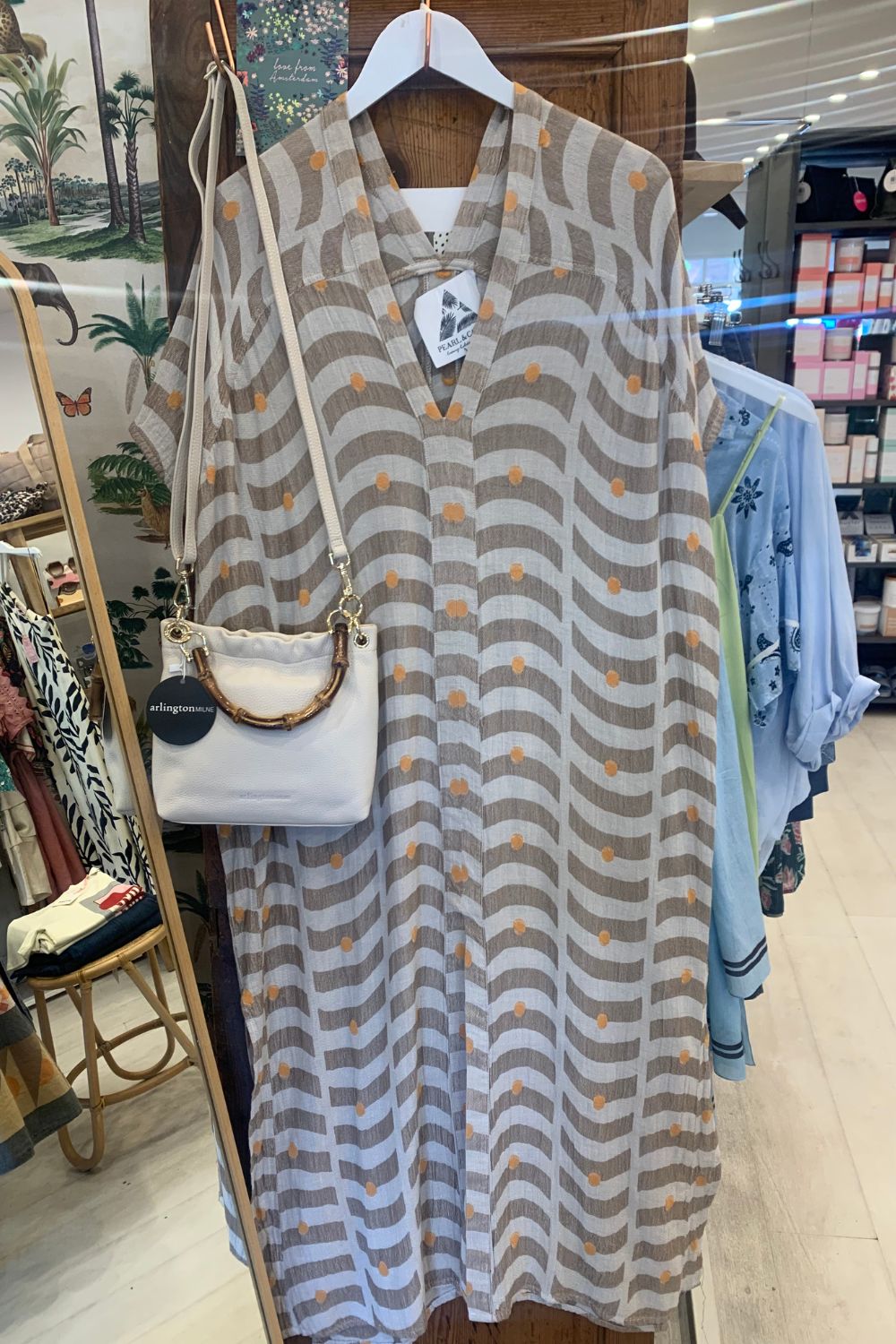 Pearl & Caviar | Zakar Maxi Dress | Taupe