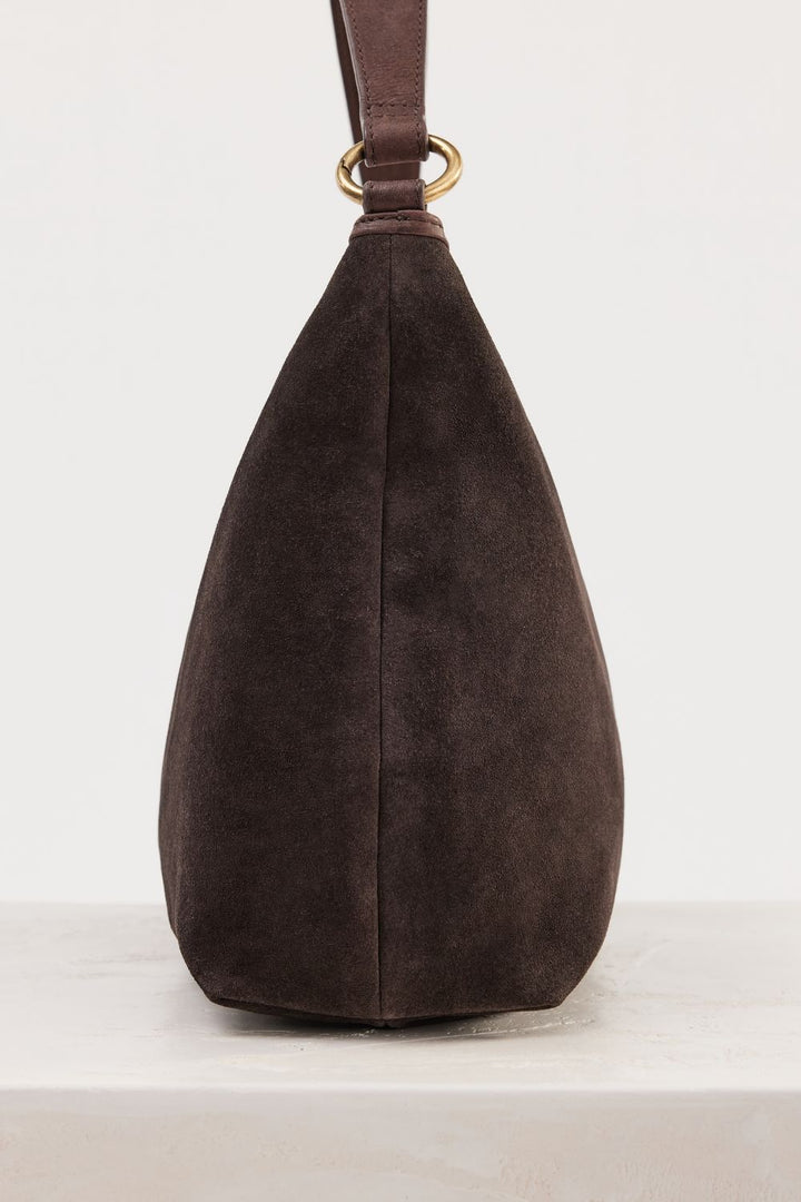 JuJu & Co | Suede Slouchy | Chocolate - Dutch Hideout