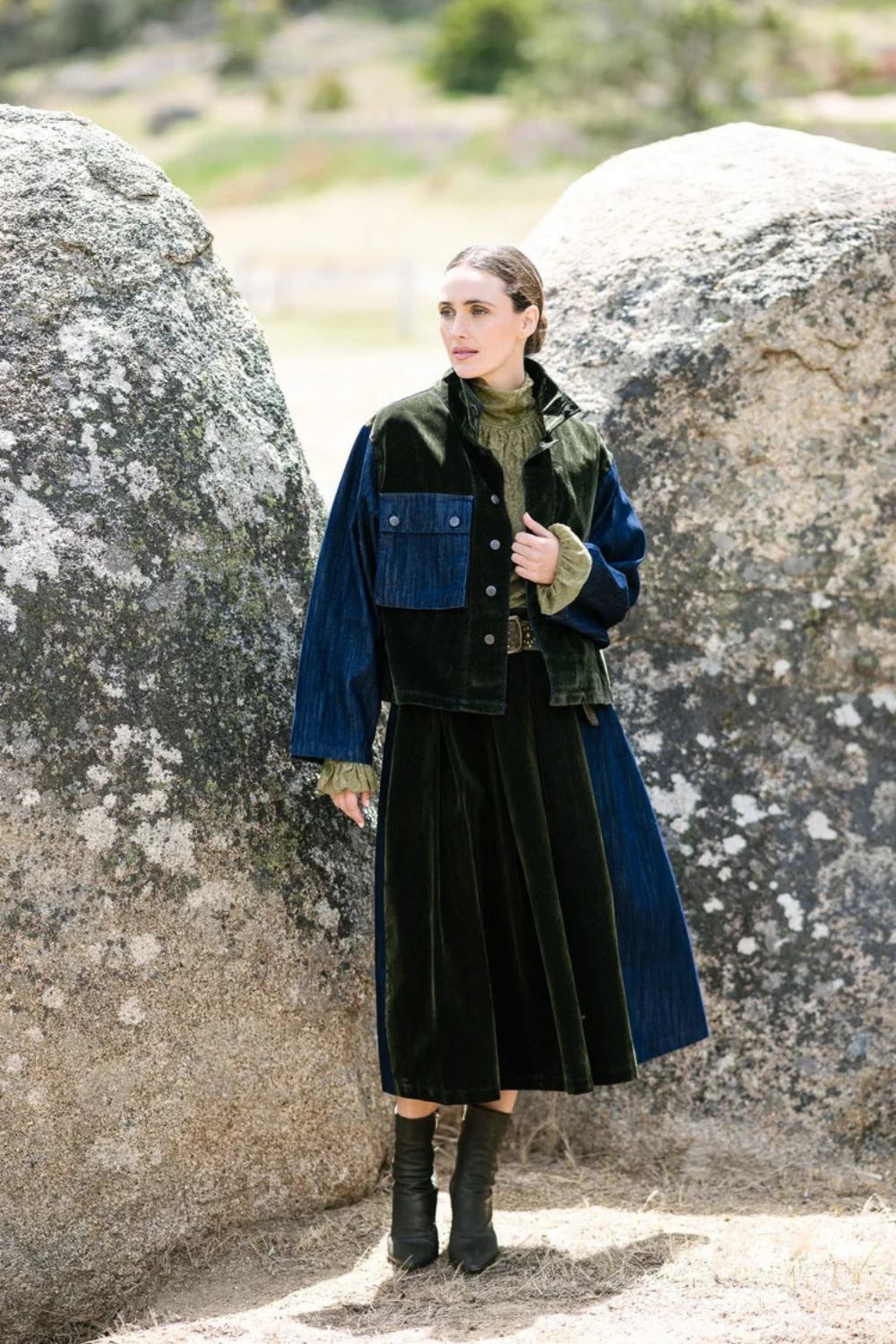 M.A Dainty | Barnett Jacket | Moss - Dutch Hideout
