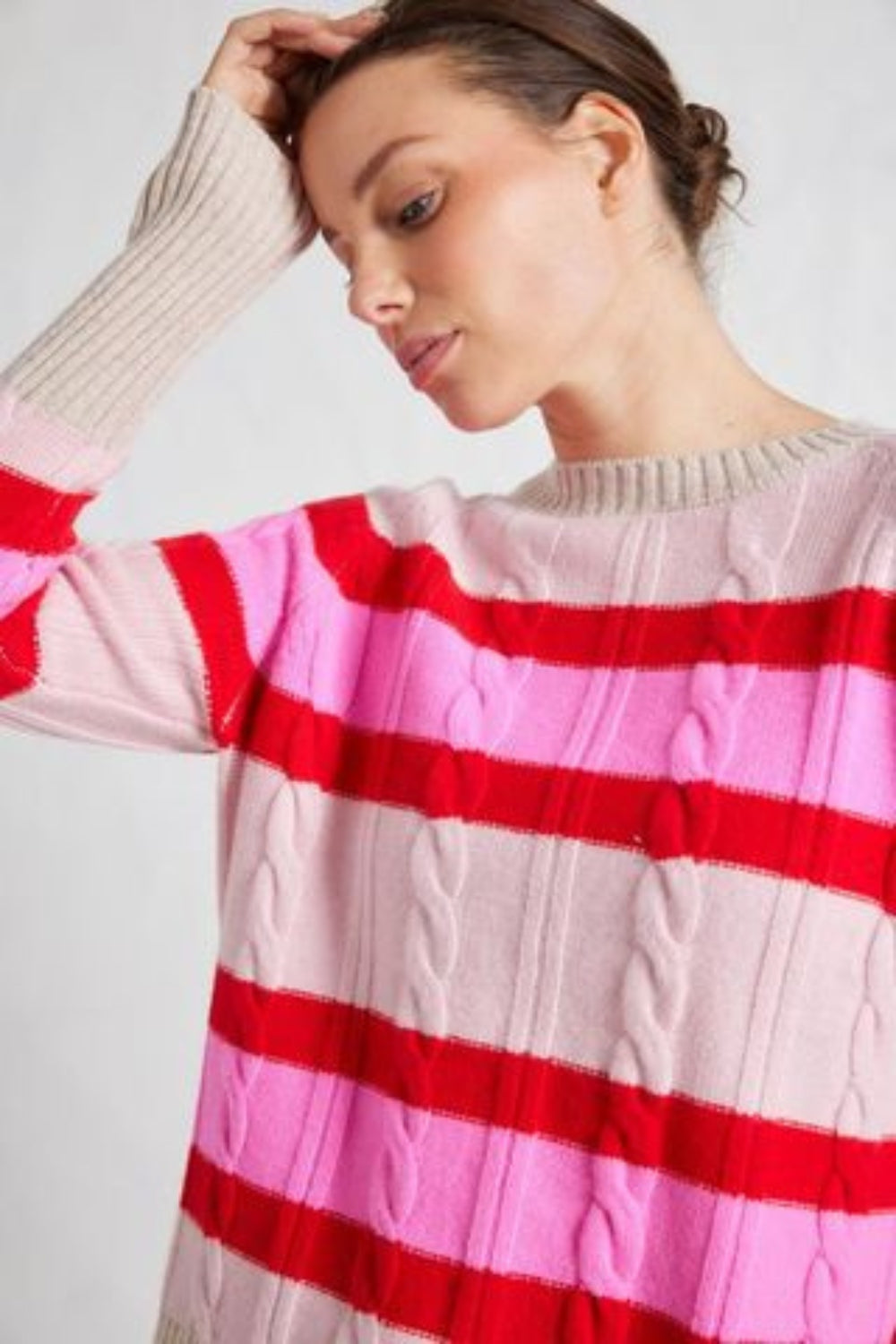 Alessandra | Leighton Sweater | Tuberose